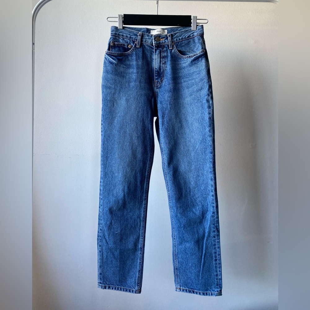 Dunst essential straight jeans in classic blue
